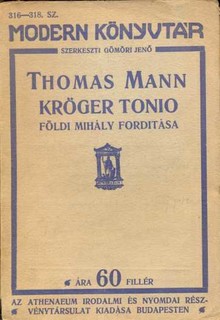 Kröger Tonio  (ford: Földi Mihály)