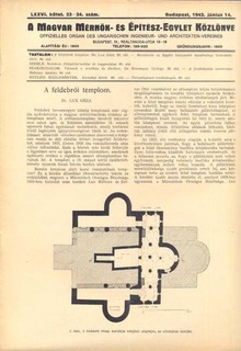 A Magyar Mérnök és Építész-Egylet Közlönye 1942  LXXVI. évf 1-52 szám